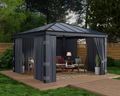 Gardinset t/paviljong Dallas 422 x 422 cm Canopia by Palram